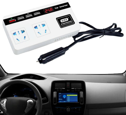 Car Inverter - Universal Auto Inverter,Tool for Camping, Travel and Other Outdoor Activities