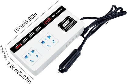 Car Inverter - Universal Auto Inverter,Tool for Camping, Travel and Other Outdoor Activities
