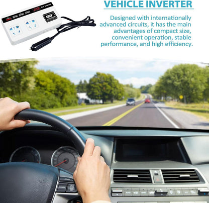 Car Inverter - Universal Auto Inverter,Tool for Camping, Travel and Other Outdoor Activities