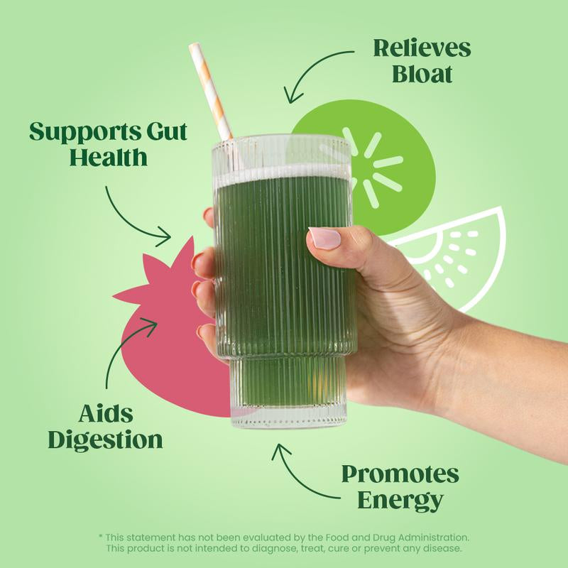 Bloom Nutrition Greens and Superfoods Powder Packets - 15 Stick Healthcare Edible Dietary Supplement