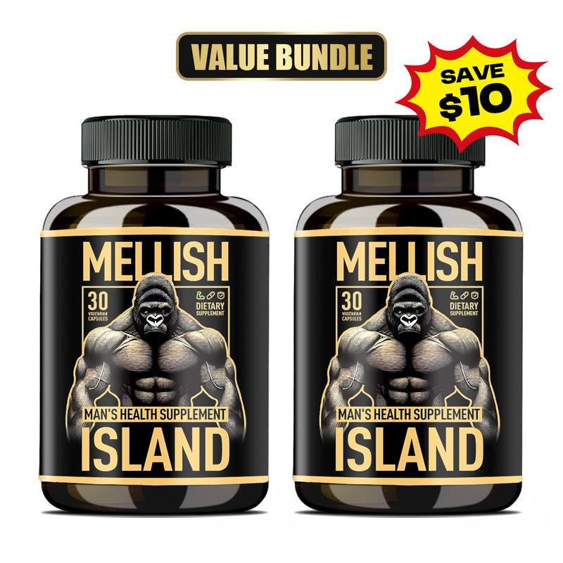 Mellish Lsland Supplements Nitric Oxide Booster -Support Healthy Blood Circulation -Nitric Oxide Supplement | Gym Enhancer | Natural Energy & Performance | (Vegan )