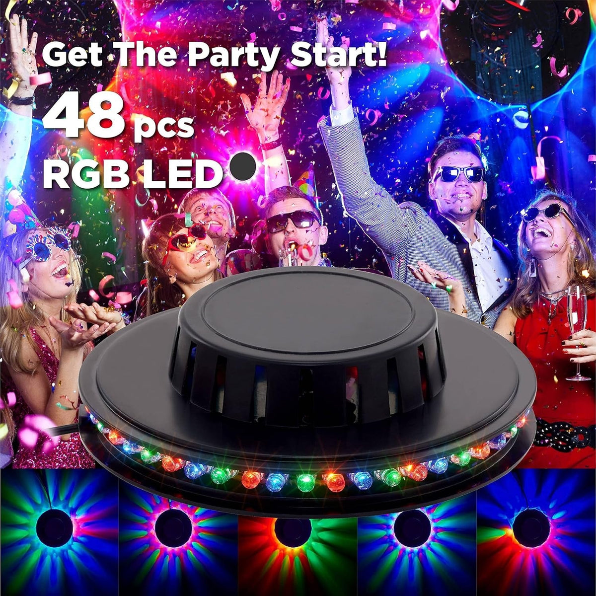 BestLuz Sound Activated Party Lights