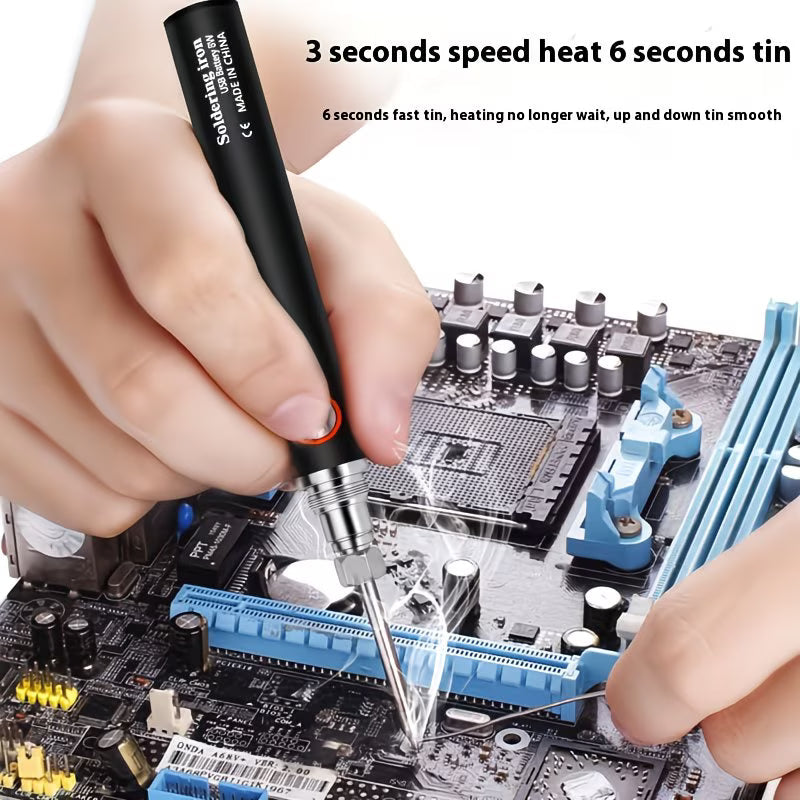 1pc 5V Micro Soldering USB Battery Wireless Soldering Portable pen
