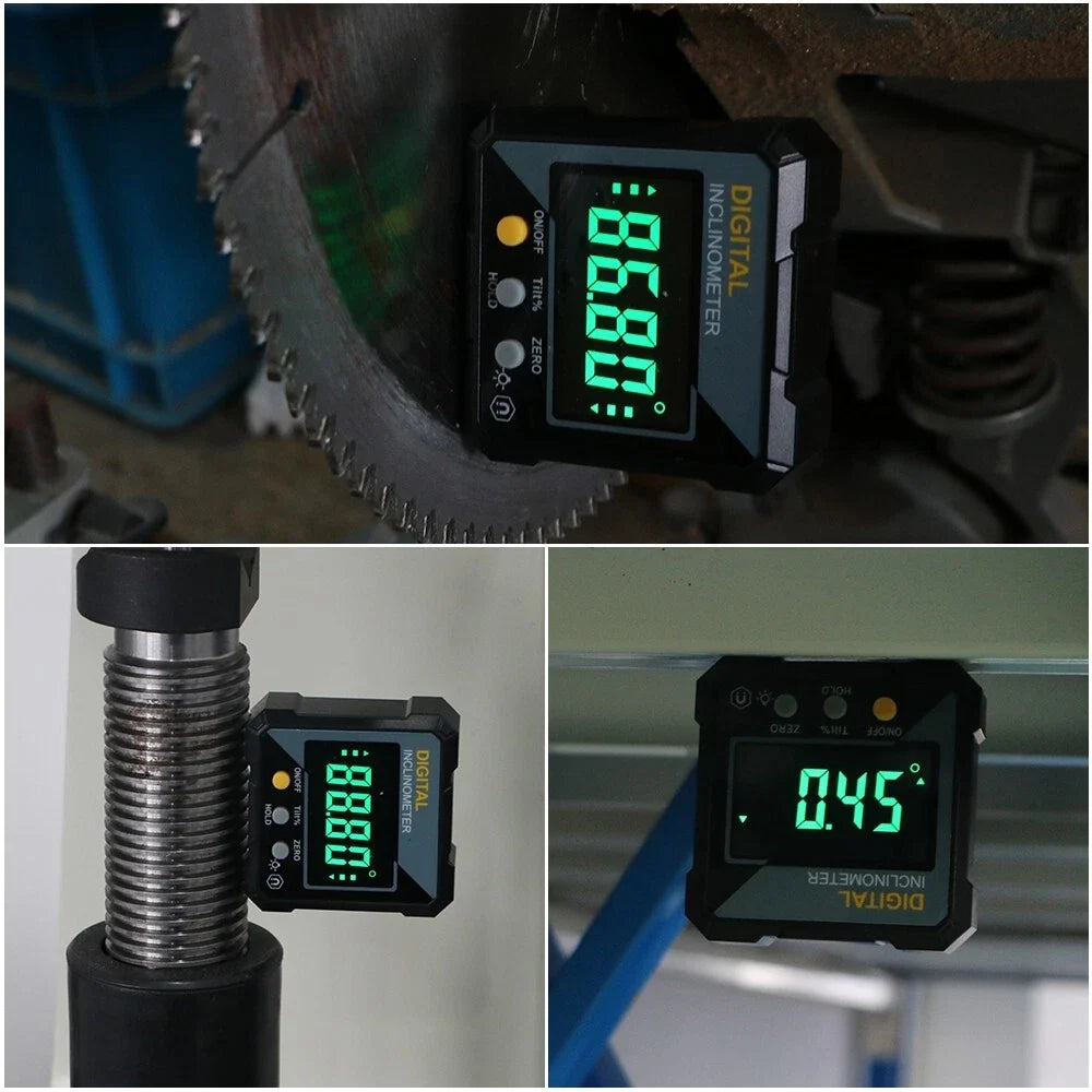 Digital Inclinometer Protractor Angle Finder