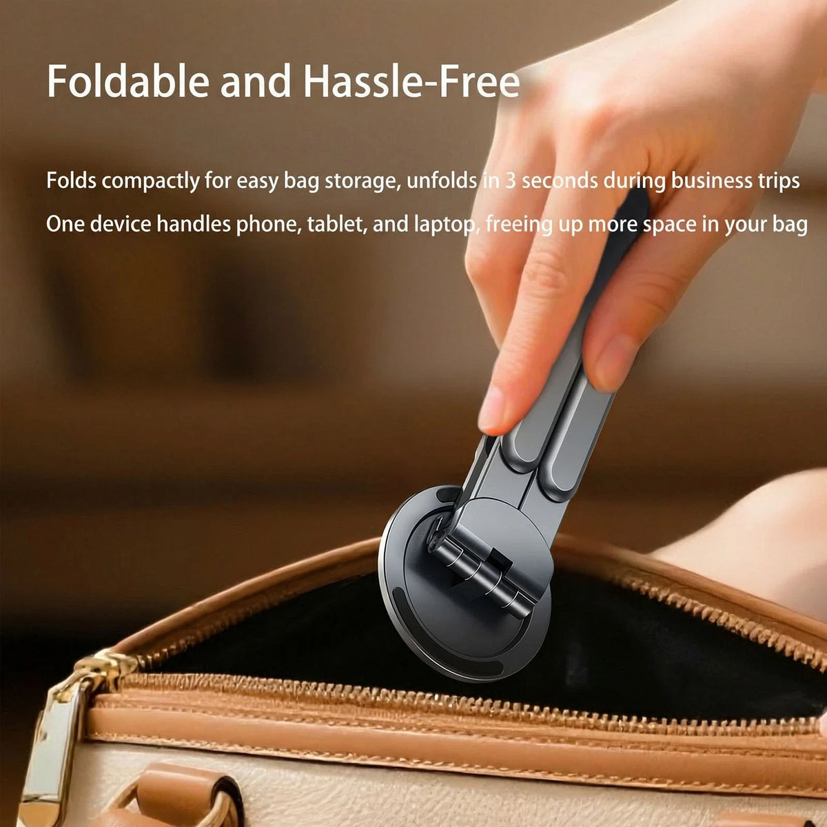 Portable Laptop Stand Adjustable Foldable Notebook Tablet Holder Computer Desk