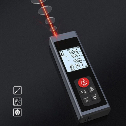 Digital LCD Laser Distance Meter Rangefinder Measure Range Finder Tool 40M